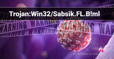 Trojan:Win32/Sabsik.FL.B!ml Removal Guide